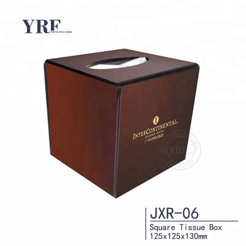 GuangZhou Foshan fabricante mayorista de acrílico cuadrado personalizado caja de pañuelos para YRF