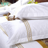 Chinese Factory, ropa de cama de lino de algodón de 1000 hilos, elegante cama tamaño king