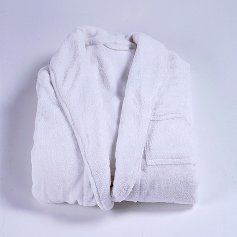 Albornoz personalizado de lujo 100% algodón Super suave para SPA y posada