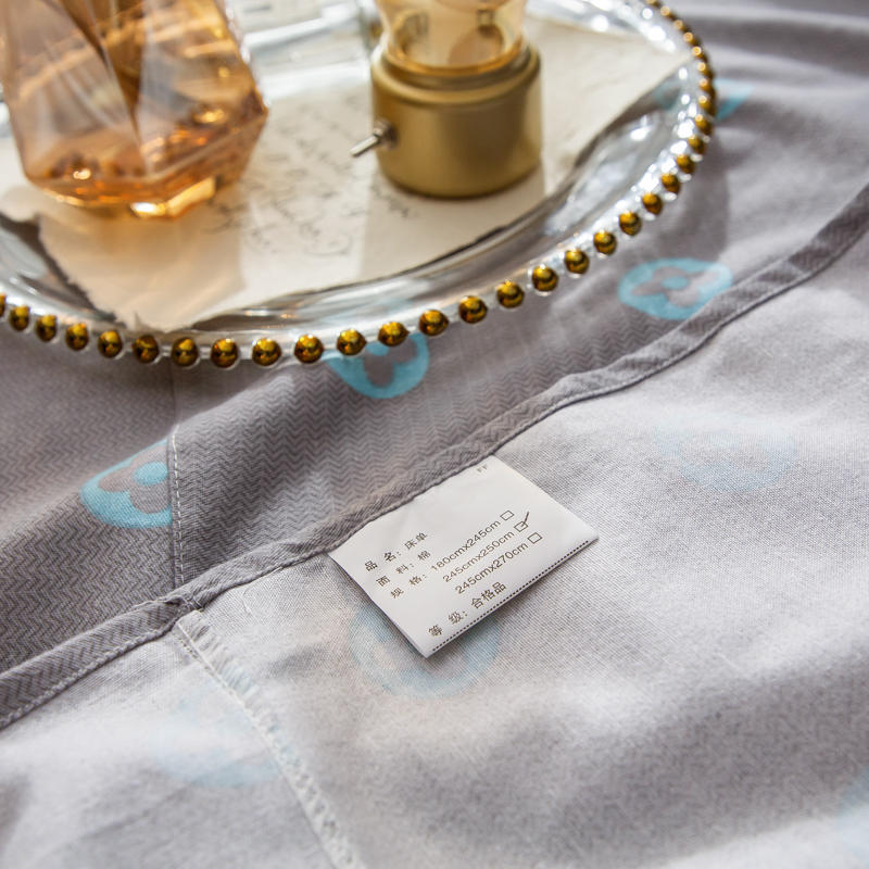 Juego de sábanas de algodón para decoración del hogar Textiles para el hogar de buena calidad